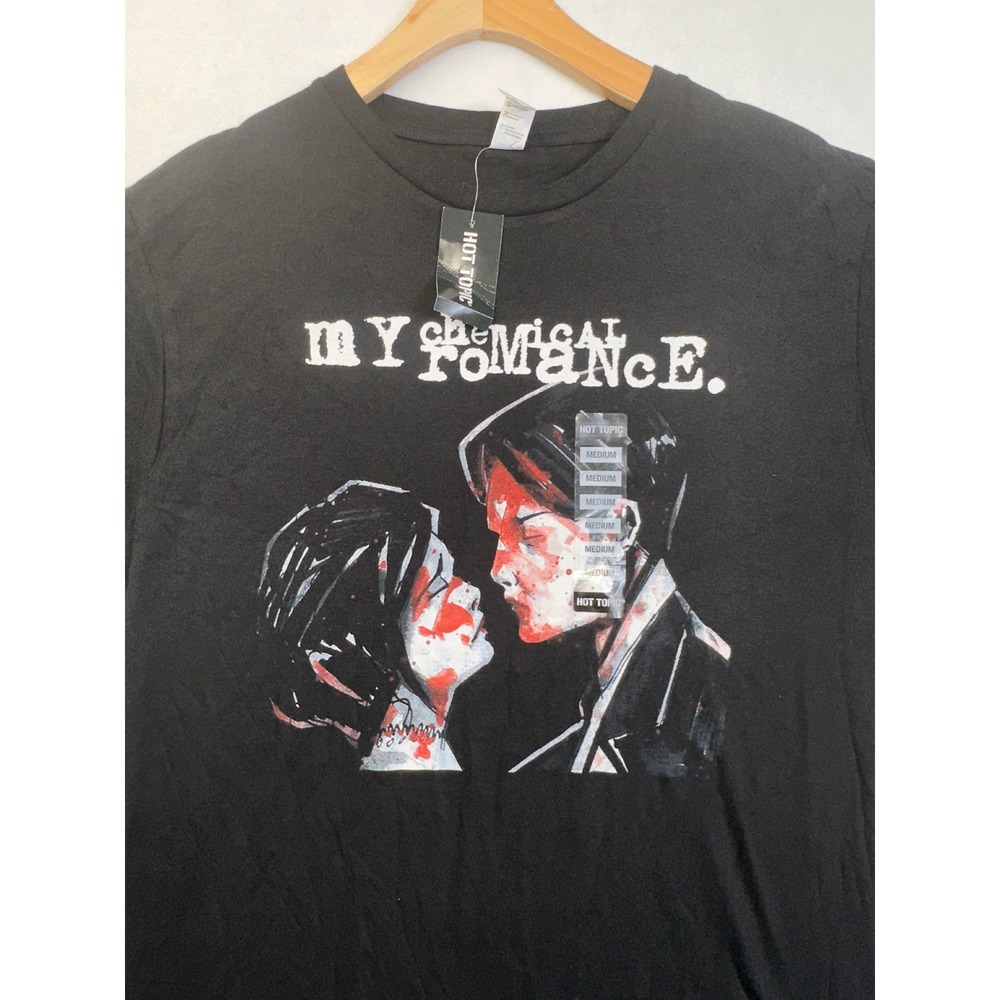 My Chemical Romance Three Cheers for Sweet Revenge Hot Topic Graphic Tee Black M